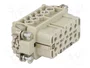 HARTING Han® A Plantilla de Contacto Hembra 10+PE