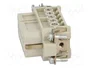 HARTING Han® A Plantilla de Contacto Hembra 10+PE