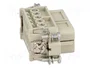 HARTING Han® A Plantilla de Contacto Hembra 10+PE