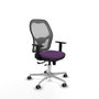 PIQUERAS Y CRESPO Silla de oficina Jorquera Morada con mecanismo Sincro/Traslack
