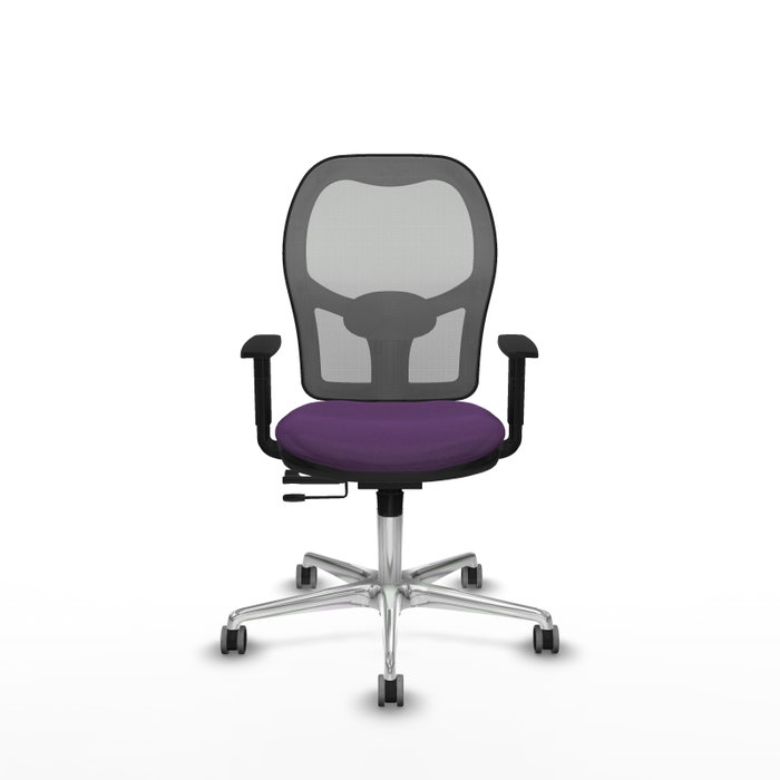 PIQUERAS Y CRESPO Silla de oficina Jorquera Morada con mecanismo Sincro/Traslack
