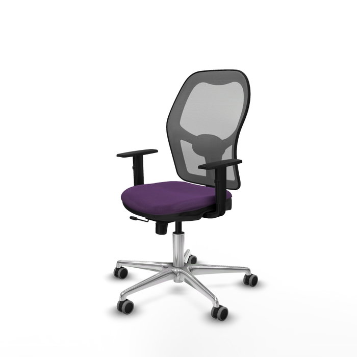 PIQUERAS Y CRESPO Silla de oficina Jorquera Morada con mecanismo Sincro/Traslack