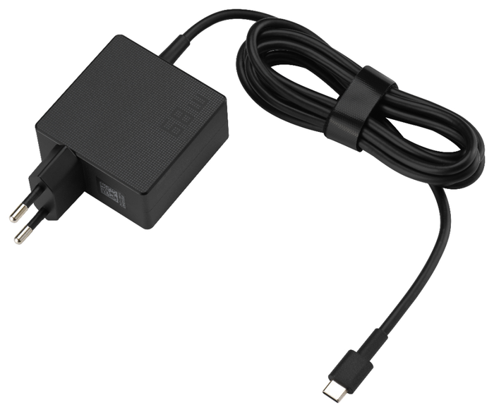 ASUS AC68-00 (AD2190020) Adaptador de Corriente/Cargador para Portátil, 68 W, 20 V, 100-240 V, Cable 1.8 m, Negro