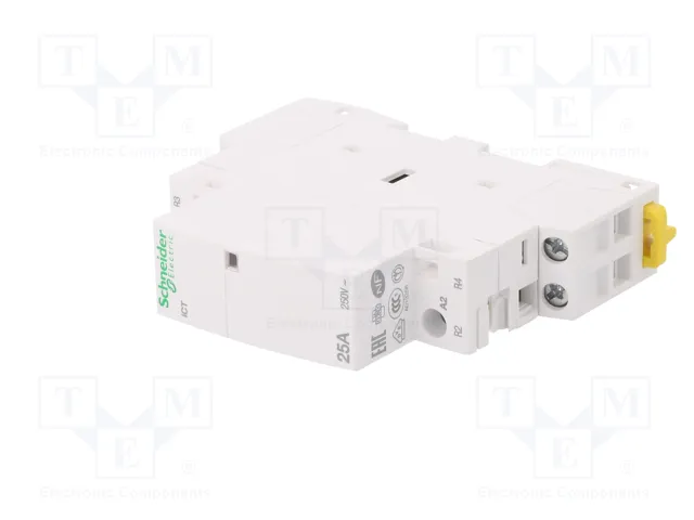 SCHNEIDER ELECTRIC Contactor ICT 2-polar 25A 230÷240VAC NC x2 SCHNEIDER ELECTRIC Contactor ICT 2-polar 25A 230÷240VAC NC x2