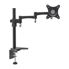 Approx Soporte de Mesa para Monitor, Brazo con 2 Codos, Compatible con Monitores de 10" a 27"