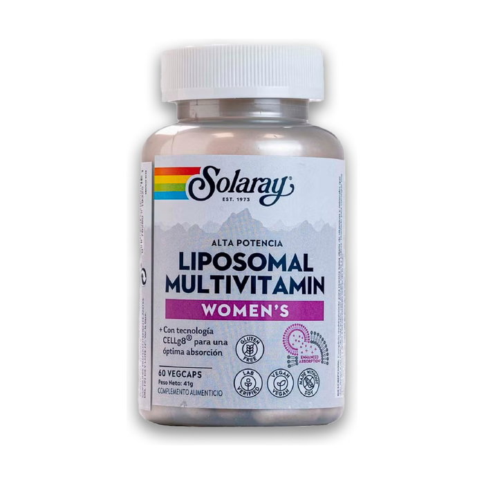 SOLARAY Liposomal Multivitamin Women's 60 Cápsulas Vegetales