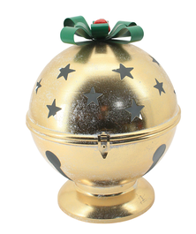 DKD Home Decor Figura de Metal Dorado 31x31x39 cm