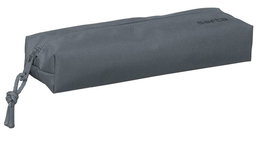 Safta Portatodo Rectangular con Goma Elástica 22x4x7 cm Dark Grey