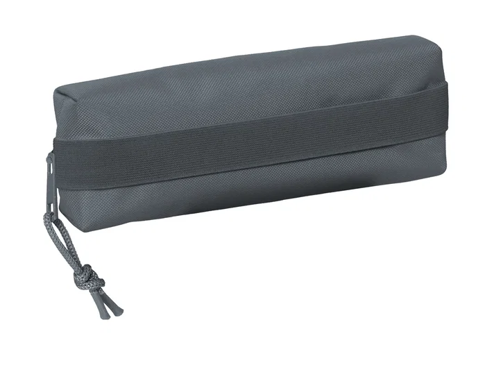 Safta Portatodo Escolar Rectangular con Goma Elástica Gris Oscuro