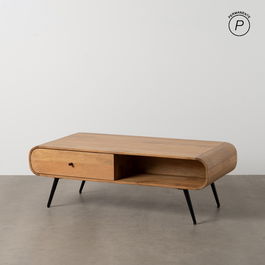 Mesa Centro Natural Madera de Mango 120 X 60 X 40 cm