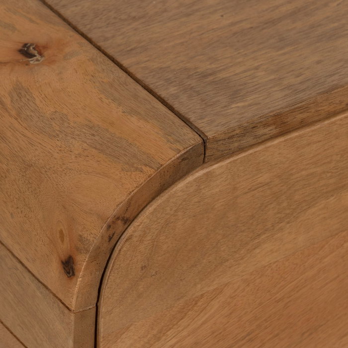 Mesa Centro Natural Madera de Mango 120 X 60 X 40 cm