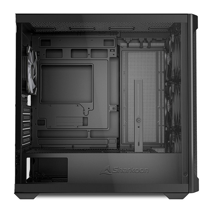 SHARKOON MK4W RGB Strip Black Micro-ATX
