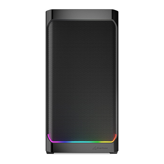 SHARKOON MK4W RGB Strip Black Micro-ATX