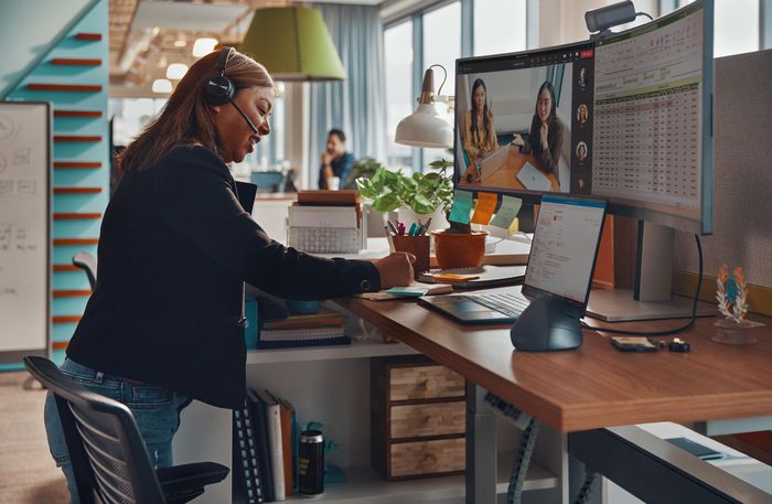 HP E45c G5 Monitor Curvo DQHD Ultrawide