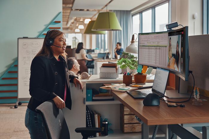 HP E45c G5 Monitor Curvo DQHD Ultrawide