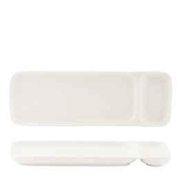 Summa NOUBON GASTROBAR Fuente Duo 32x11 cm (Set de 6) en Marfil