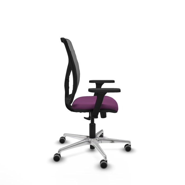 PIQUERAS Y CRESPO Silla de oficina Motilla con mecanismo Sincro, Morado y Gris PIQUERAS Y CRESPO Silla de oficina Motilla con mecanismo Sincro, Morado y Gris