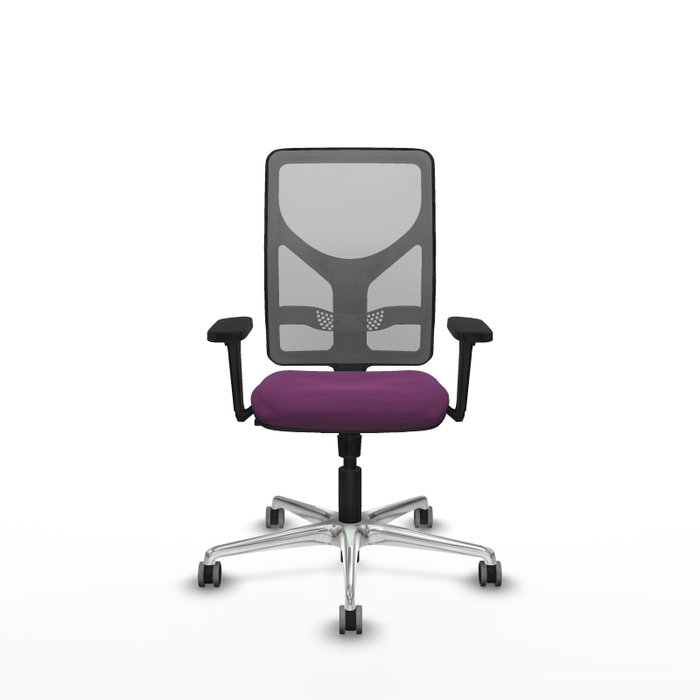 PIQUERAS Y CRESPO Silla de oficina Motilla con mecanismo Sincro, Morado y Gris PIQUERAS Y CRESPO Silla de oficina Motilla con mecanismo Sincro, Morado y Gris