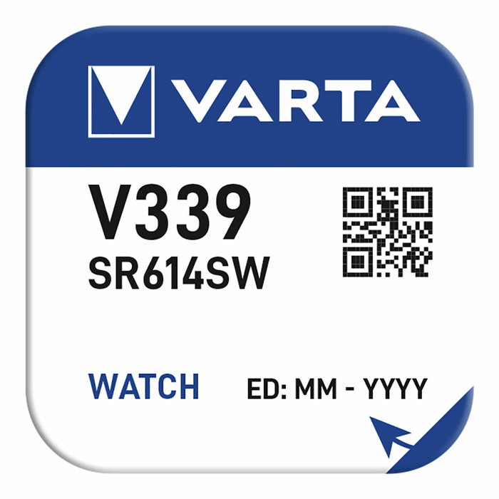 Pila de Botón de Litio Varta Silver V339 Pila de Botón de Litio Varta Silver V339