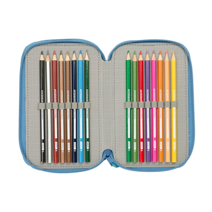 Portatodo Frozen Azul 12,5 x 19,5 x 5,5 cm 37 Piezas Portatodo Frozen Azul 12,5 x 19,5 x 5,5 cm 37 Piezas