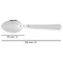 Arcos Cuchara de postre monoblock de acero inoxidable 150 mm, apta lavavajillas
