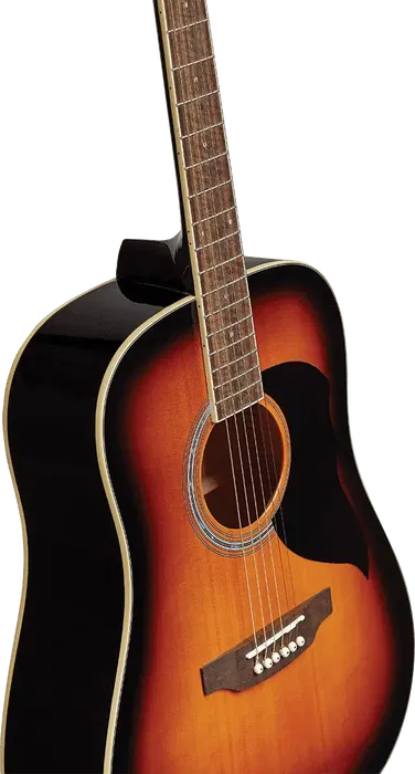 EKO Ranger VI Guitarra Acústica Dreadnought Brown Sunburst Cuerpo de Abeto y Tilo Mástil de Abedul