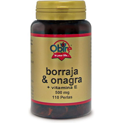 OBIRE Borraja y Onagra 500 mg 110 perlas OBIRE Borraja y Onagra 500 mg 110 perlas