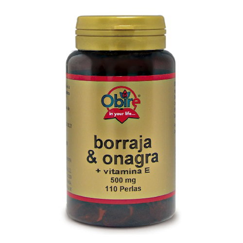 OBIRE Borraja y Onagra 500 mg 110 perlas