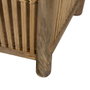 Ixia Pack de 2 Maceteros Decoración de Bambú Natural 32,5 x 32,5 x 34 cm