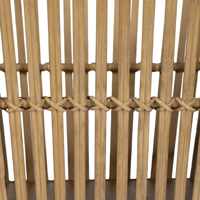 Ixia Pack de 2 Maceteros Decoración de Bambú Natural 32,5 x 32,5 x 34 cm Ixia Pack de 2 Maceteros Decoración de Bambú Natural 32,5 x 32,5 x 34 cm