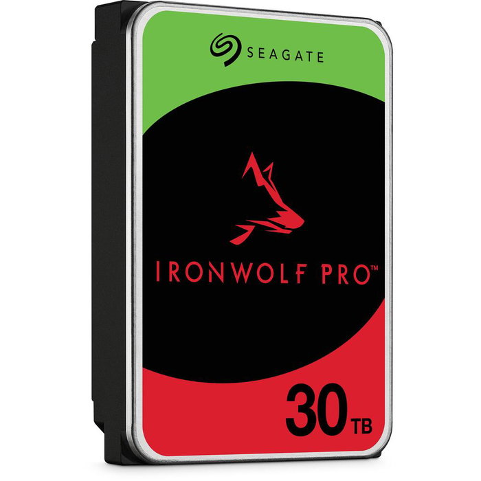 Seagate IronWolf ST30000NT011 Disco Duro Interno HDD NAS 30TB 3.5" SATA CMR 7200rpm 512MB Caché