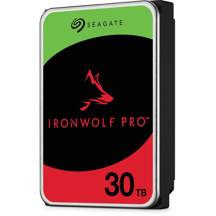 Seagate IronWolf ST30000NT011 Disco Duro Interno HDD NAS 30TB 3.5" SATA CMR 7200rpm 512MB Caché