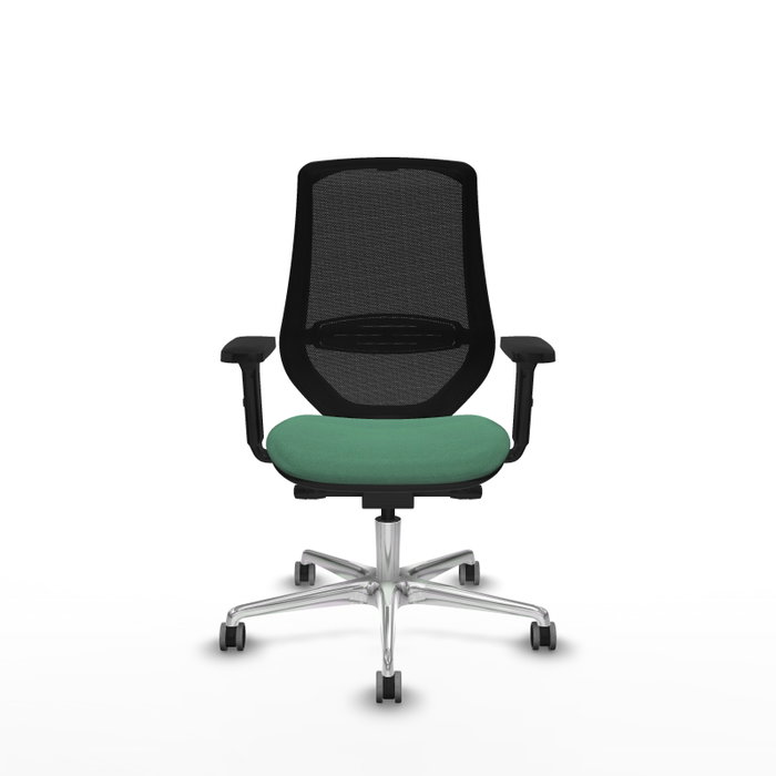 PIQUERAS Y CRESPO Silla de oficina Mardos con mecanismo Sincro/Traslack Verde esmeralda y Negro PIQUERAS Y CRESPO Silla de oficina Mardos con mecanismo Sincro/Traslack Verde esmeralda y Negro