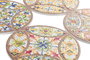 DKD Home Decor Salvamanteles Azulejos 20x20x0,7 Surtido