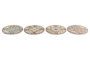 DKD Home Decor Salvamanteles Azulejos 20x20x0,7 Surtido