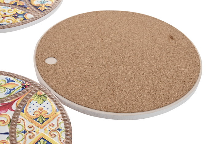DKD Home Decor Salvamanteles Azulejos 20x20x0,7 Surtido DKD Home Decor Salvamanteles Azulejos 20x20x0,7 Surtido