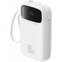 Baseus Qpow 2 Power Bank 10000 mAh 30W 2xUSB-C Blanco
