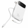 Baseus Qpow 2 Power Bank 10000 mAh 30W 2xUSB-C Blanco