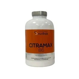 NUTILAB Citramax B6 Plus 240 Cápsulas | Complemento Mineral y Vitamínico para Energía y Sistema Nervioso