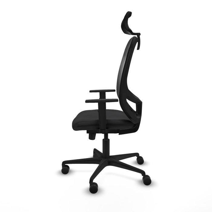 PIQUERAS Y CRESPO Silla de oficina Cilanco con mecanismo Sincro/Traslack Negro PIQUERAS Y CRESPO Silla de oficina Cilanco con mecanismo Sincro/Traslack Negro