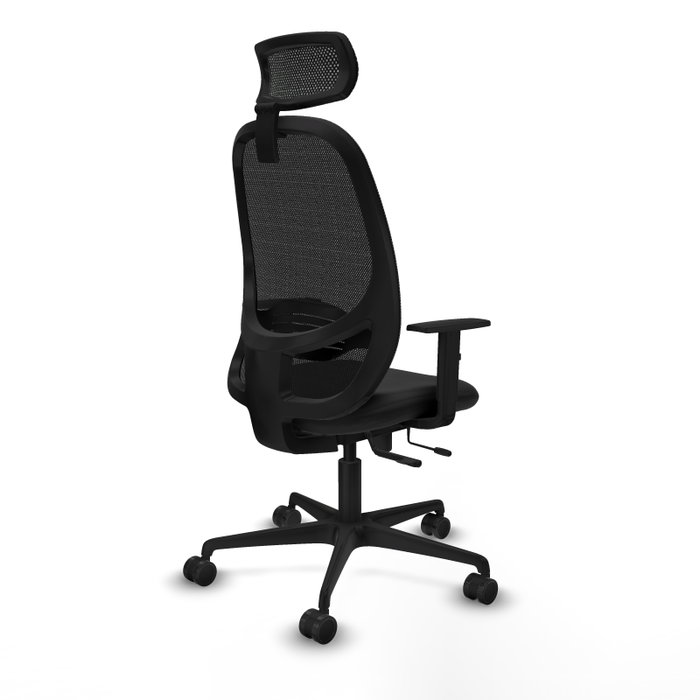 PIQUERAS Y CRESPO Silla de oficina Cilanco con mecanismo Sincro/Traslack Negro PIQUERAS Y CRESPO Silla de oficina Cilanco con mecanismo Sincro/Traslack Negro