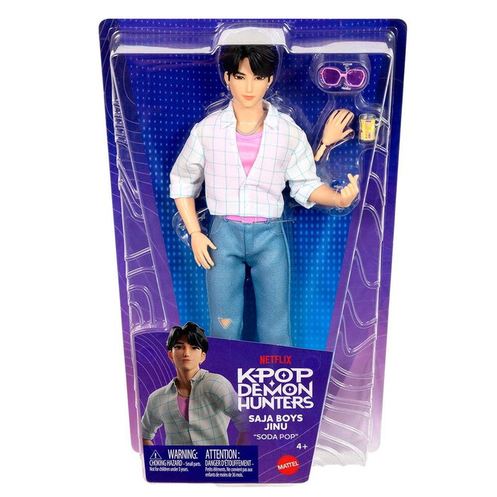 Mattel KPop Demon Hunters Muñeca Jinu Soda Pop