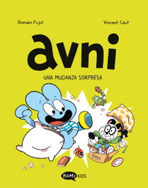KOMIKIDS Avni 8. Una mudanza sorpresa, Romain Pujol - KOMIKIDS
