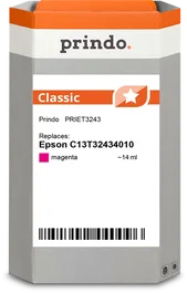 Prindo PRIET3243 Classic Cartucho de tinta magenta