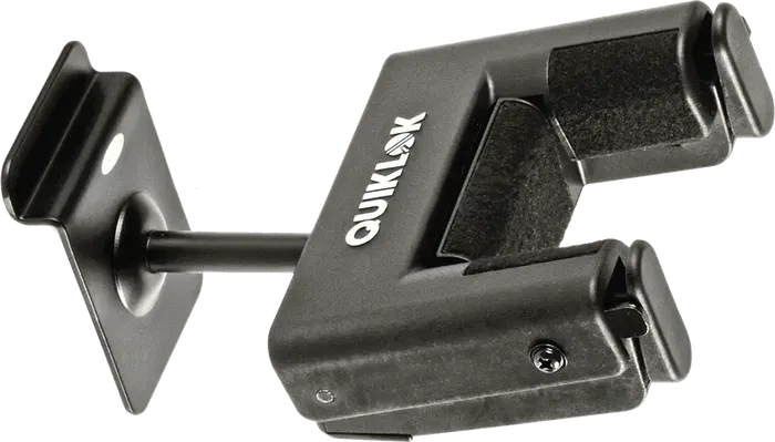 QUIKLOK Soporte Guitarra Pared con Autobloqueo para Expositor (Slatwall) Negro QUIKLOK Soporte Guitarra Pared con Autobloqueo para Expositor (Slatwall) Negro