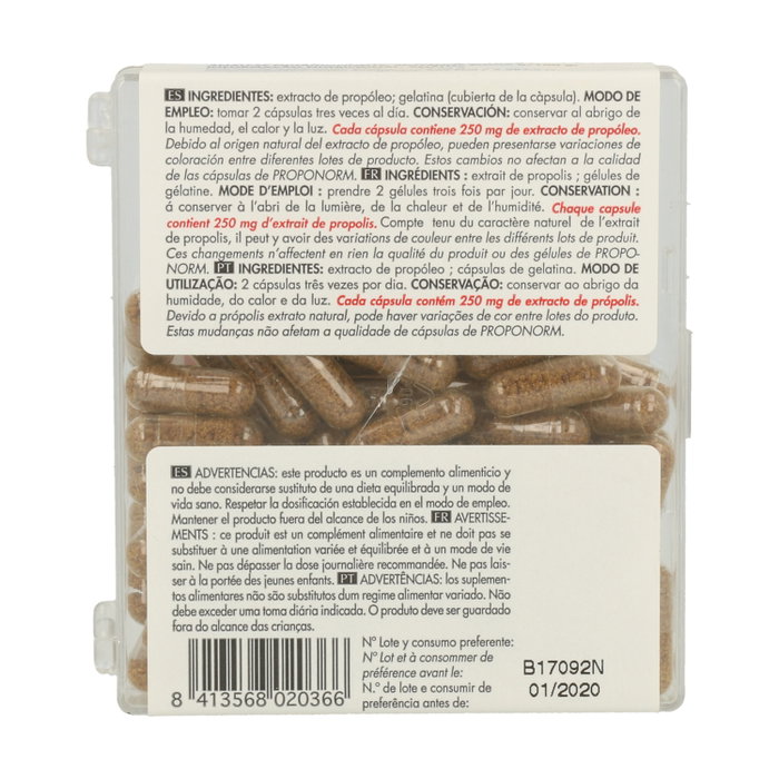 Intersa Aprolis Proponorm Propóleo BIO 60 cápsulas