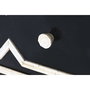 DKD Home Decor Cómoda Bone 23 Taracea Negro Marfil 51 x 99 x 111 cm