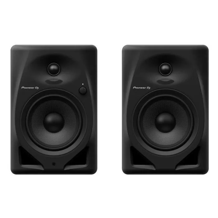 Pioneer Dj DM-50D Par de altavoces de monitorización Bass Reflex 2x25W Modo DJ o Producción Negro