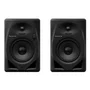 Pioneer Dj DM-50D Par de altavoces de monitorización Bass Reflex 2x25W Modo DJ o Producción Negro