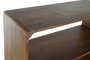 DKD Home Decor Estanteria Basant ratan Marron Oscuro Natural Acacia Ratan 90 x 40 x 181 cm